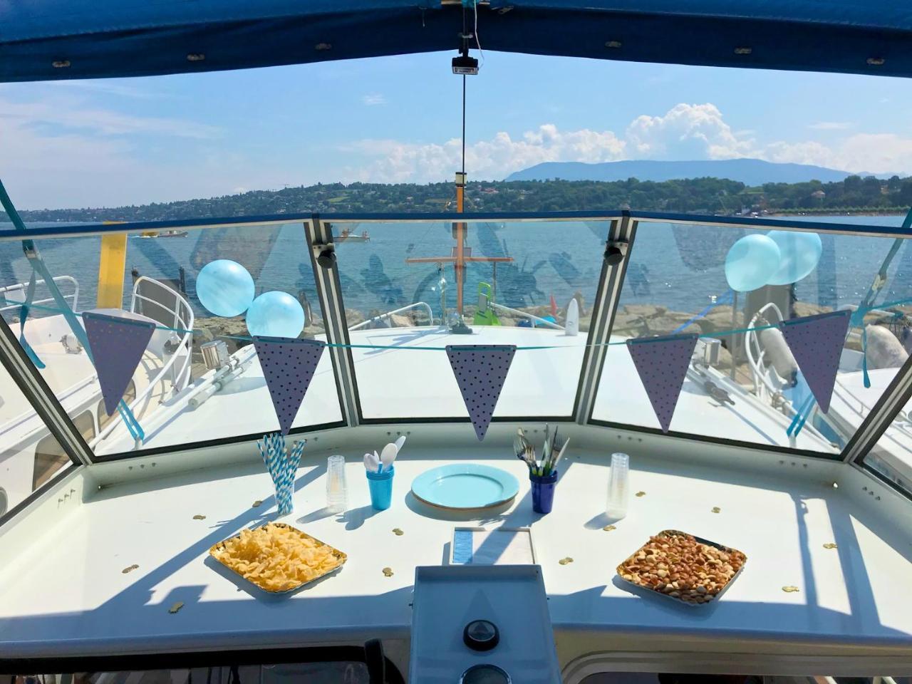 Homeboat-Maison Flottante Женева Экстерьер фото